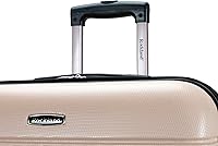 Vista 78 de Rockland Melbourne - Maleta de viaje, rígida y expansible, con ruedas giratorias, Champán