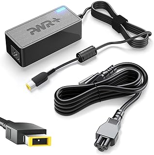 65W 45W 20V AC-Adapter-Charger for Lenovo-ThinkPad Including Yoga X1 Carbon Flex G50 T460 T470 T440 T450 ADLX65NLC3A Laptop-Power Supply Extra Long Cord UL Listed