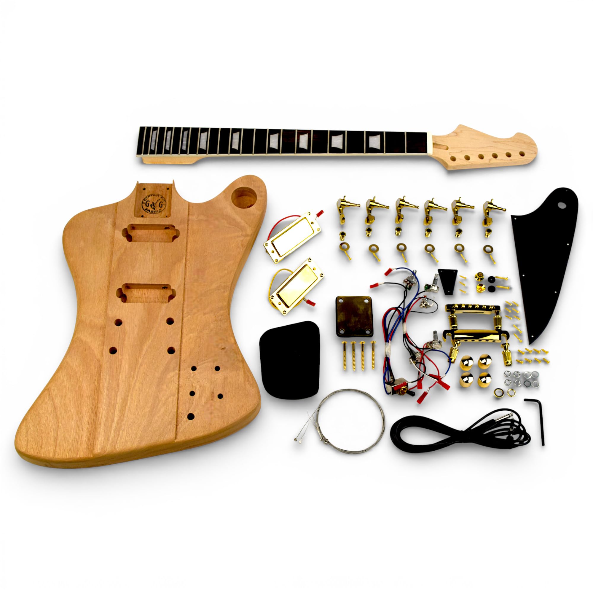 Chitarra fai da te - Firebird Gold, ebano
