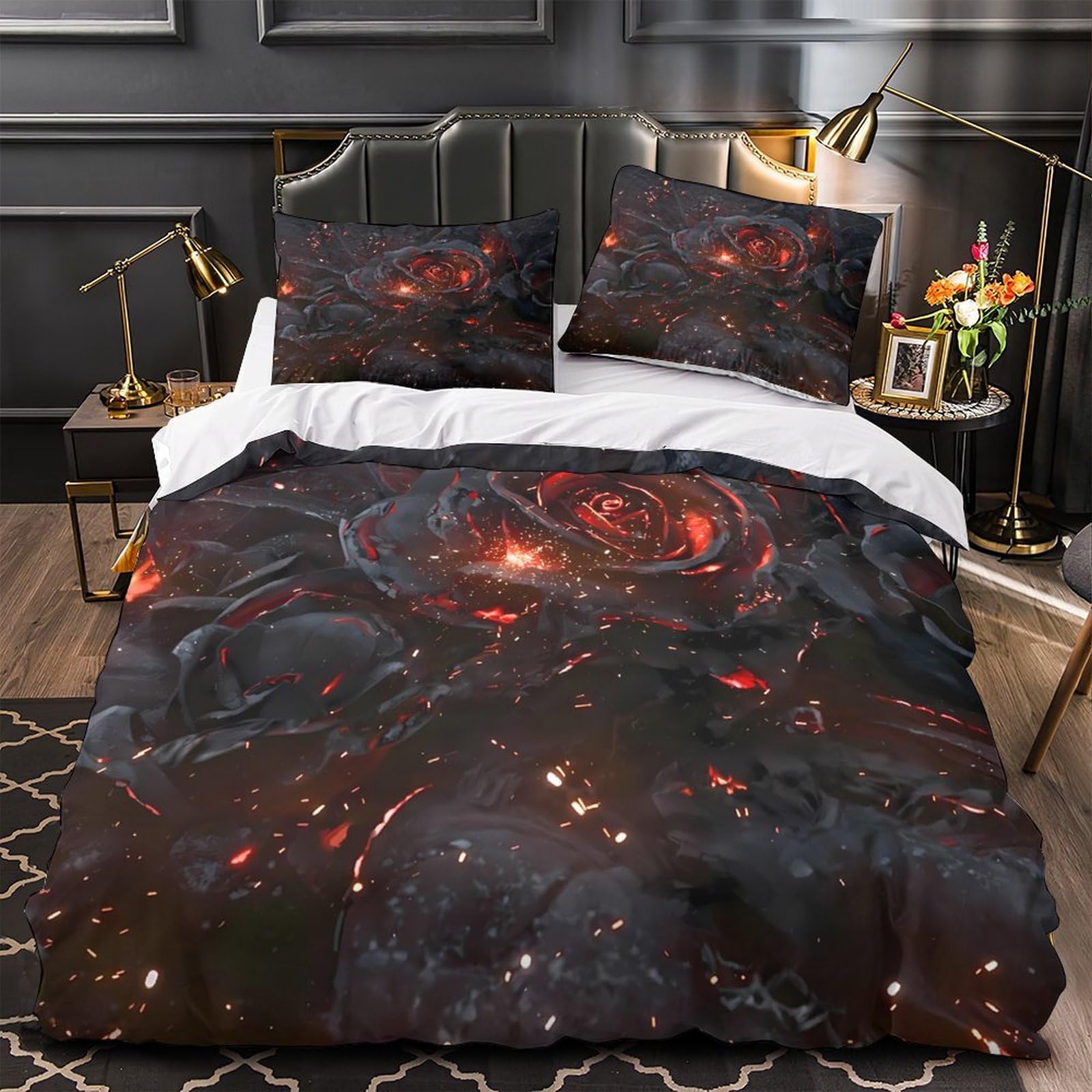 Housse de couette fantastique hypoallergénique avec zip 135x200cm