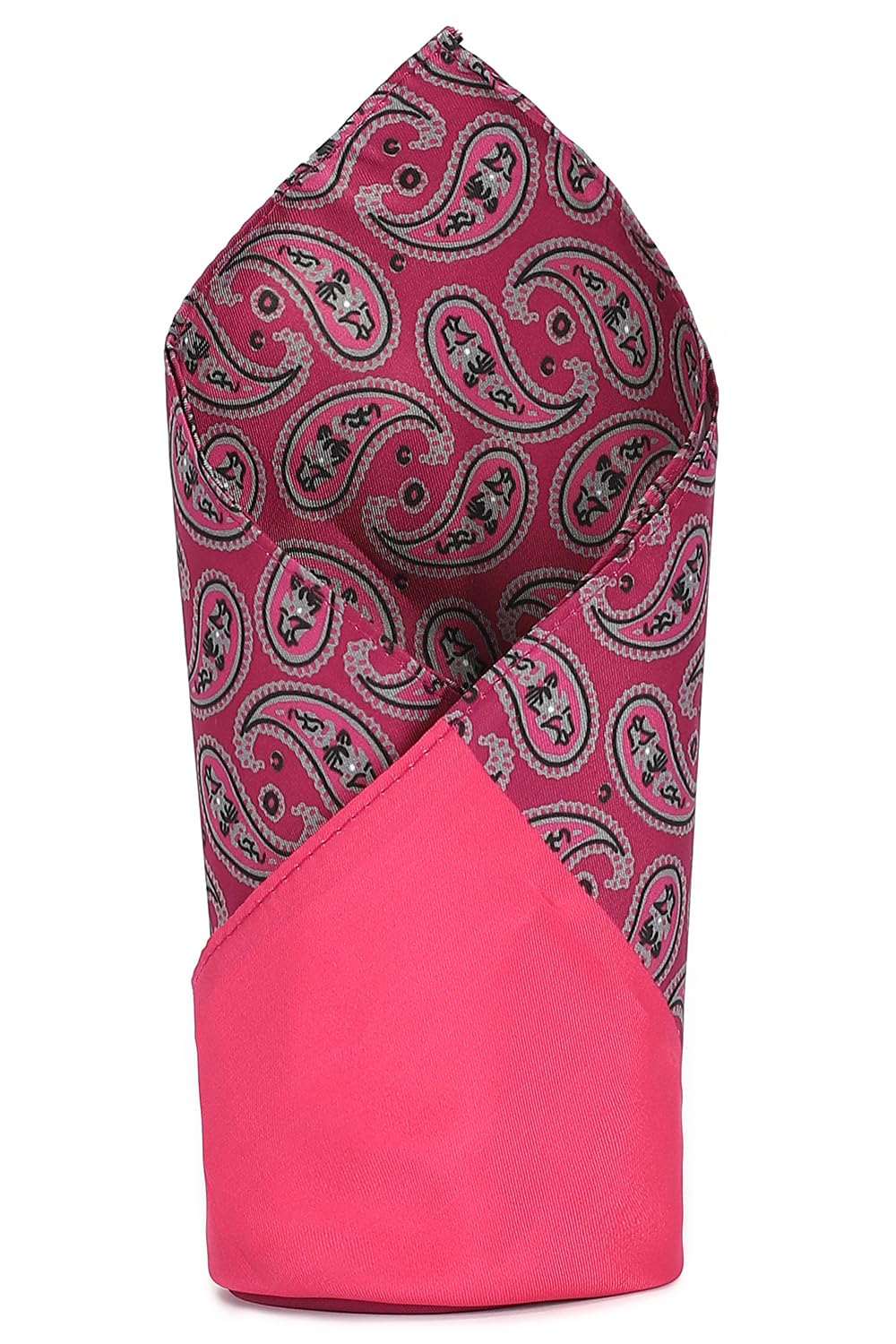van heusen Men Polyester Blend Maroon Print Casual Style Pocket Square, Free Size-picture-10