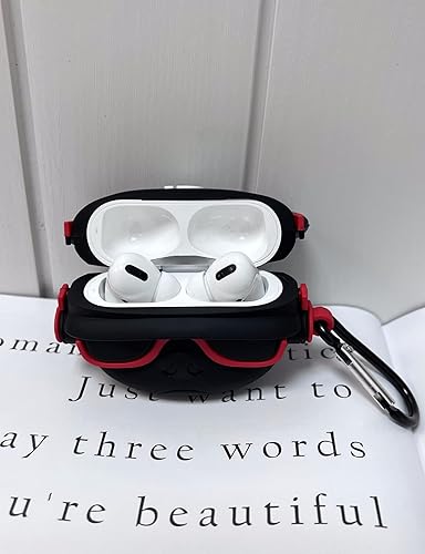 Miniatura 6 de FirstCorn Funda AirPods Pro  Diseño de dibujos animados de perro musical para Apple AirPods Pro (2 generación) 2022  Funda de silicona suave,