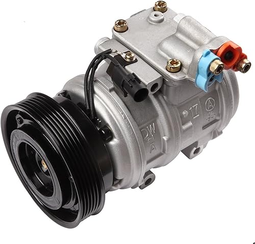 cciyu Compresor de aire acondicionado compatible para Kia para Sportage 2.7L 2005-2007 reemplaza al compresor de CA para automóvil