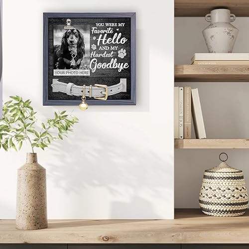 Vista 13 de Pawfect House Regalos conmemorativos para perros por pérdida de perro, marco de fotos conmemorativo para mascotas, marco de fotos de perros, regalos