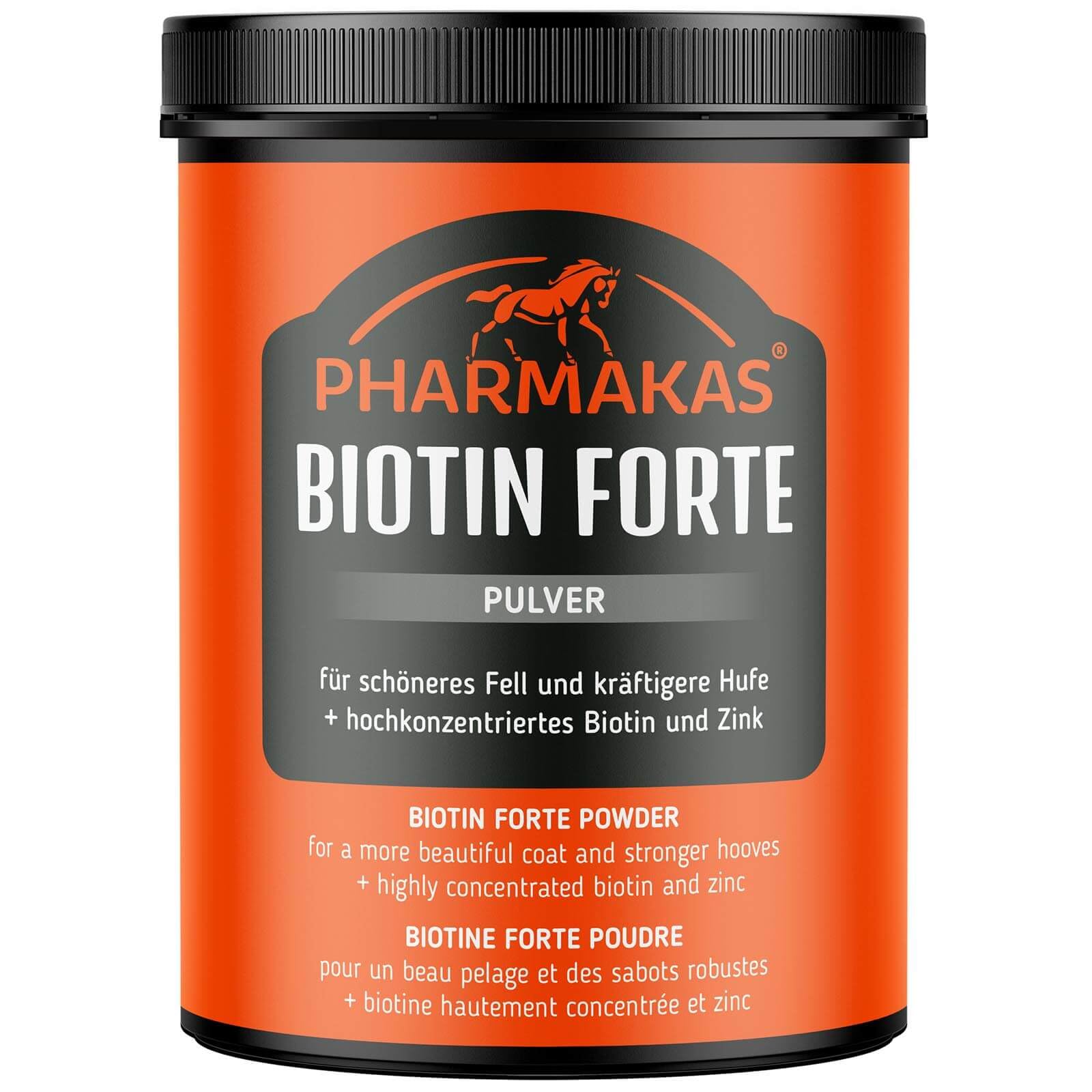 Biotin Forte Pulver - Pharmakas Horse Fitform Ergänzungsfuttermittel