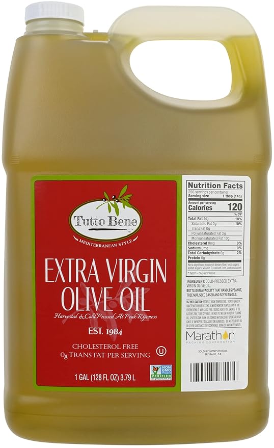 Aceite de Oliva Extra Virgen Tutto Bene 1 Galón (3785 ml) miniatura 3