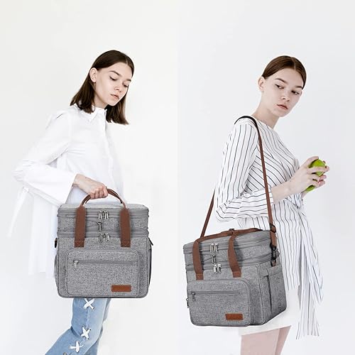 Miniatura 7 de Maelstrom Lonchera aislada de 23 litros para hombres y mujeres, bolsa enfriadora expandible de doble cubierta, bolsa ligera a prueba de fugas