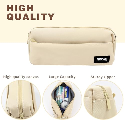 Miniatura 2 de Estuche pequeño para lápices, bonito estuche estético para estudiantes, niños, niñas, adolescentes, suministros de papelería de regreso a clases,