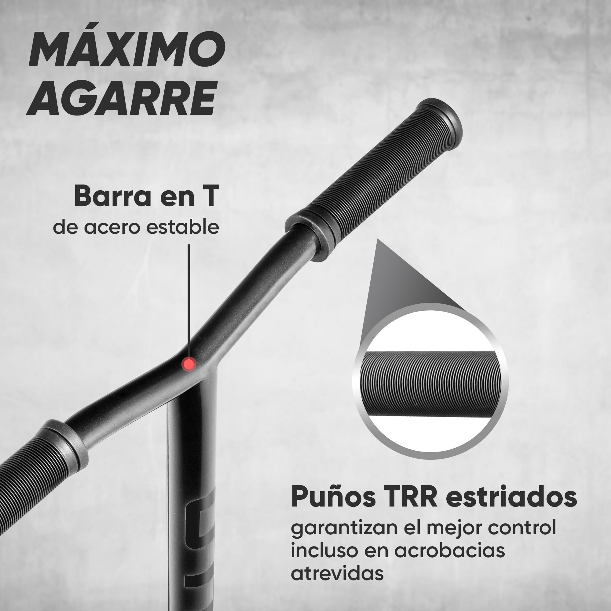 Apollo - Genius Pro Patinete para Trucos | Patinete Niño Rodamientos de Bolas ABEC 9 | Scooter Freestyle | Patinete Acrobático para Niños a Partir de 6 años | Patinete Freestyle Acrobacias y Cruising