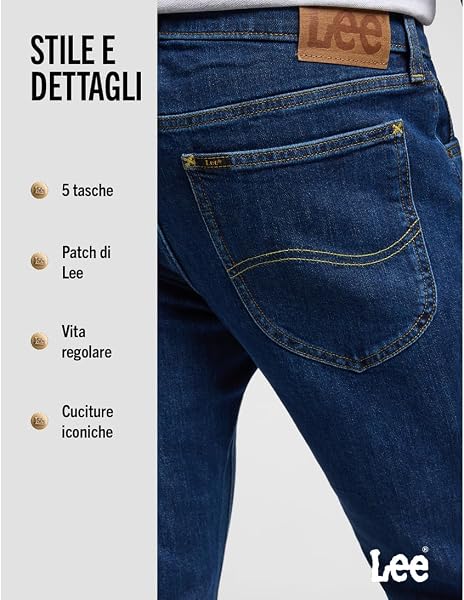 Lee - Daren, Blu Uomo - 5