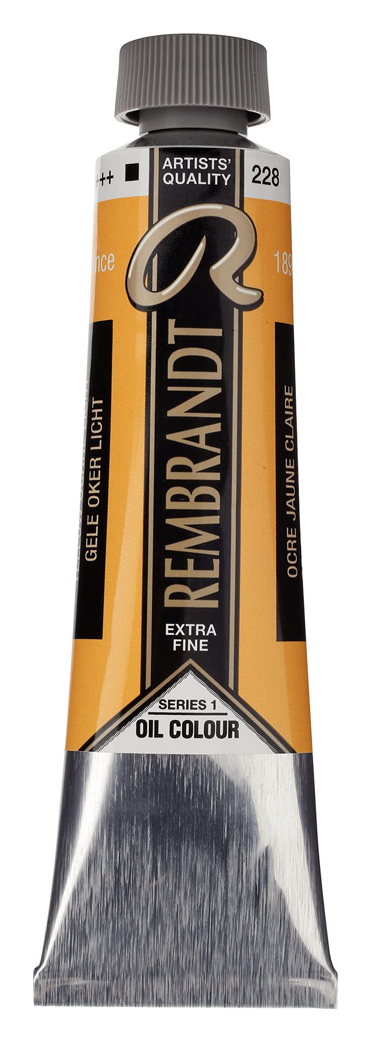 Rembrandt Artists' Oil Color, 40ml, Yellow Ochre Light