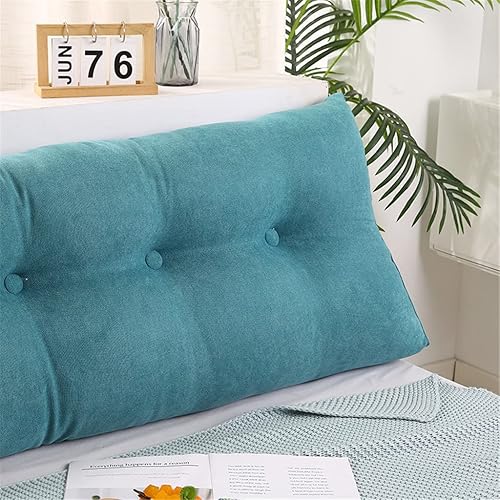 Miniatura 4 de Almohada triangular para cabecero de cama, almohada de lectura de cuña, cojín de sofá cama, respaldo grande, almohadas de apoyo para dormitorio con