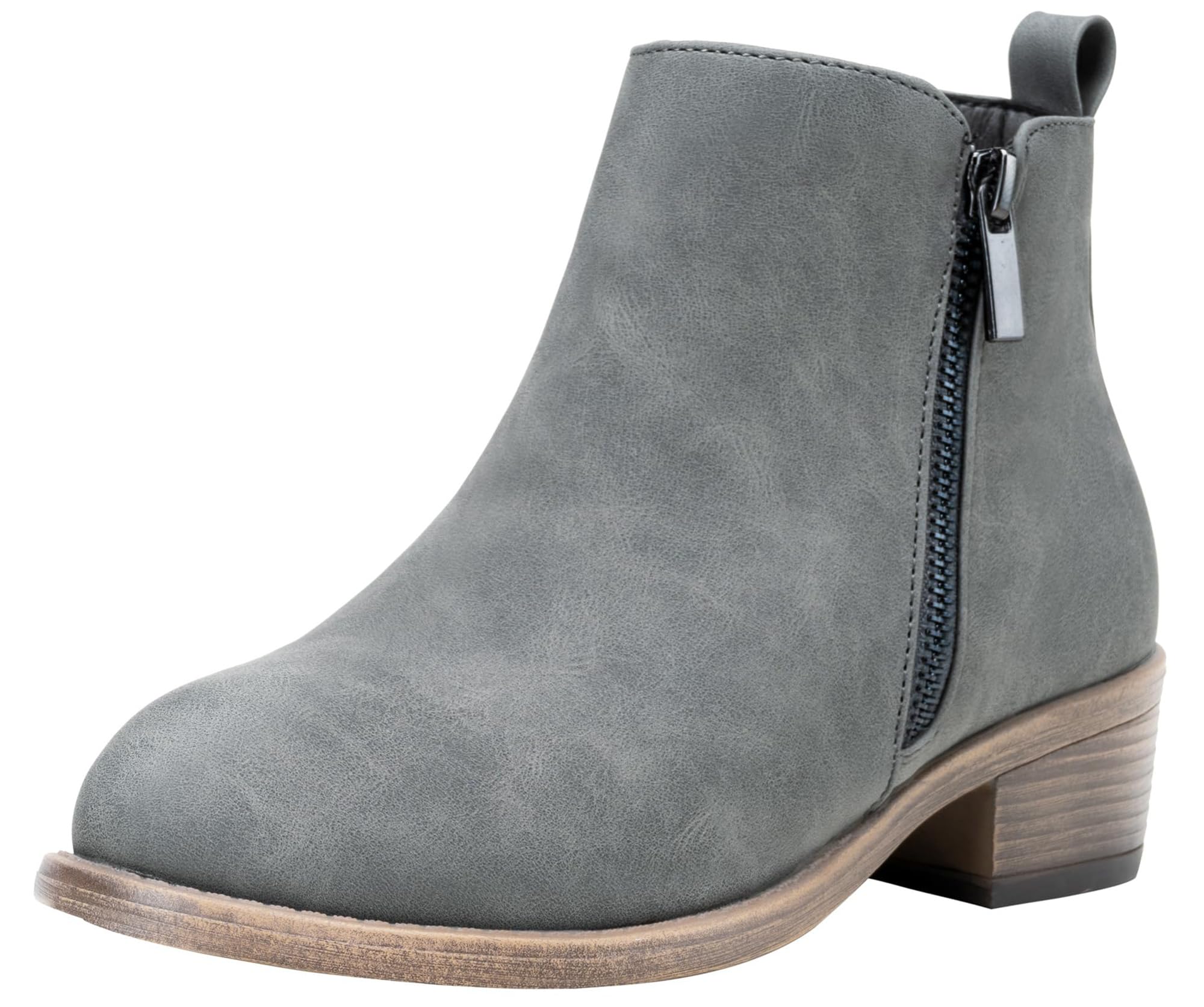 Jeossy Women's 905 Ankle Boots, Classic Low Heeled Short Booties, Casual Comfortable Boots with Wide Widths Available