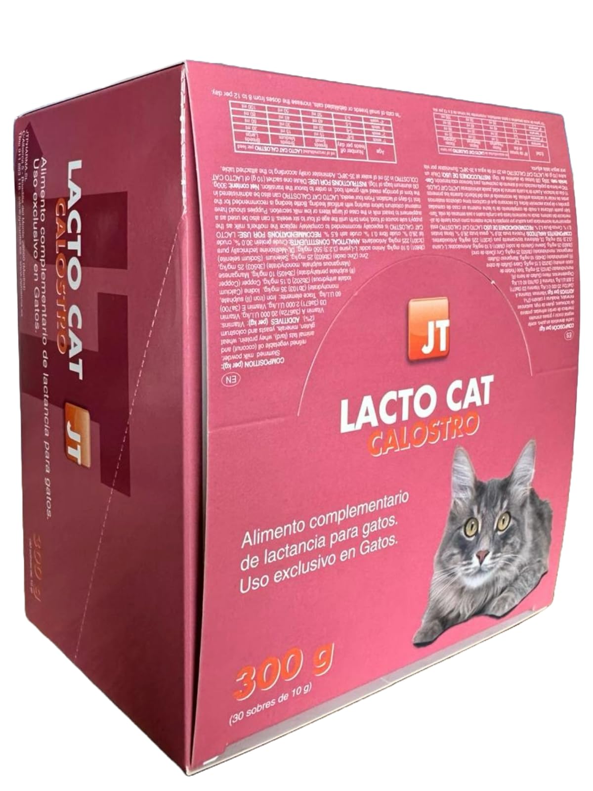 JT- LACTO Cat 30 MONODOSIS X 10 GR (con CALOSTRO)