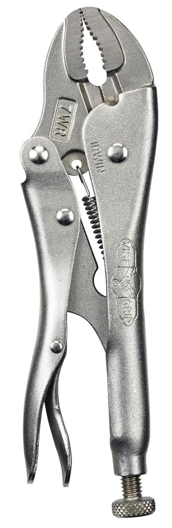 Vise Grip7-Inch Curved Jaw Locking Pliers with Cutter (VGP7WR) by IRWIN - Used condition - US$13.00