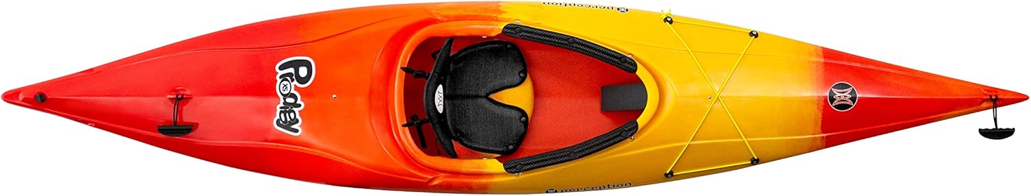 Perception Prodigy XS | Sit Inside Kayak For Kids and Petite Paddlers | Recreational Kayak for All Day Fun | 10'