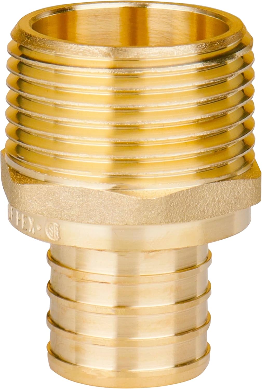 WHK 6 PACK PEX-B 1 inch X 1 Inch Male NPT (MNPT) Adapter Crimp Pex Fittings