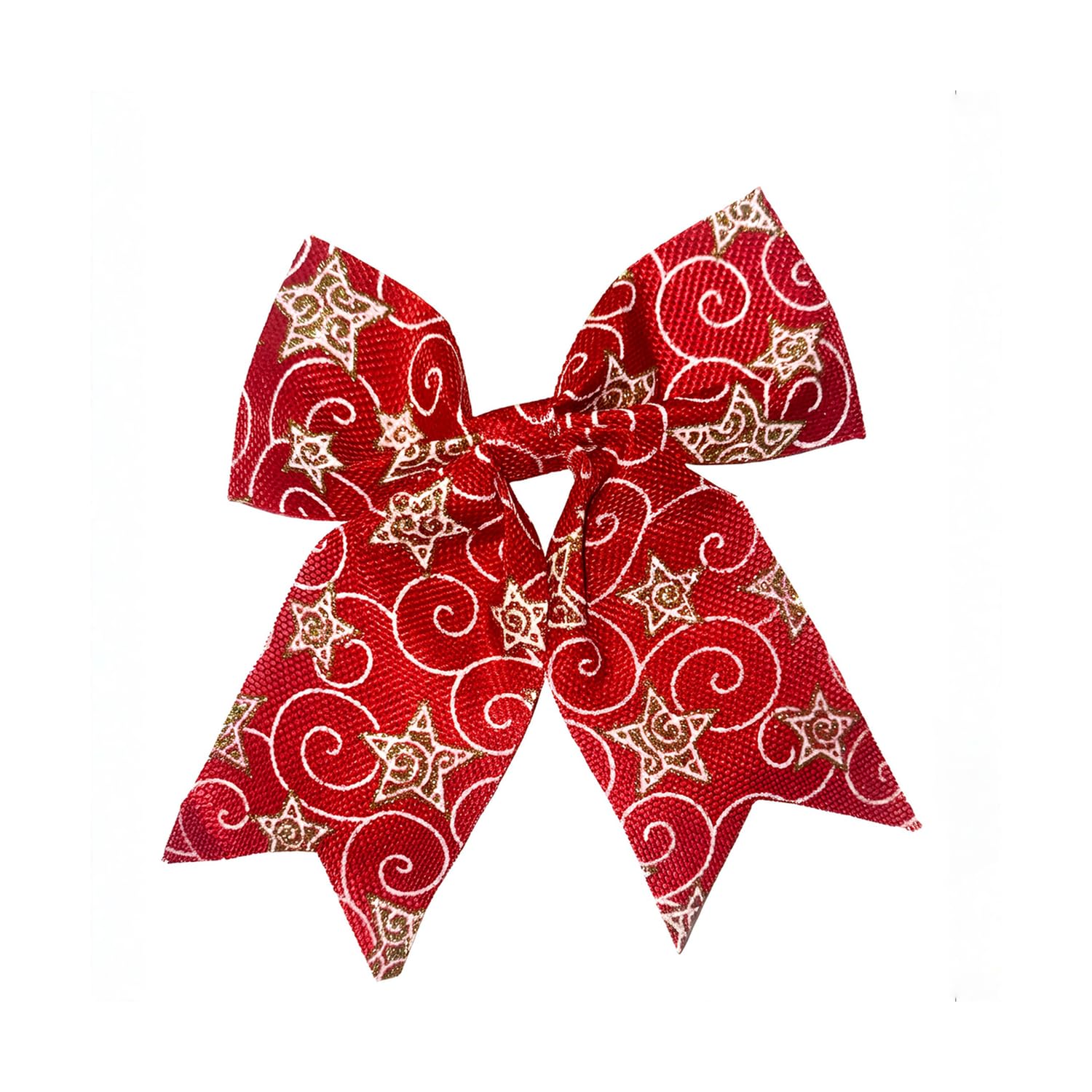 AEX Christmas tree bows Large Red Bows for Christmas Tree Decorations Glitter Decorative Bow for Red Christmas Tree Decorations Ornaments Decorations for Home Christmas Party (20x20 cm Red)