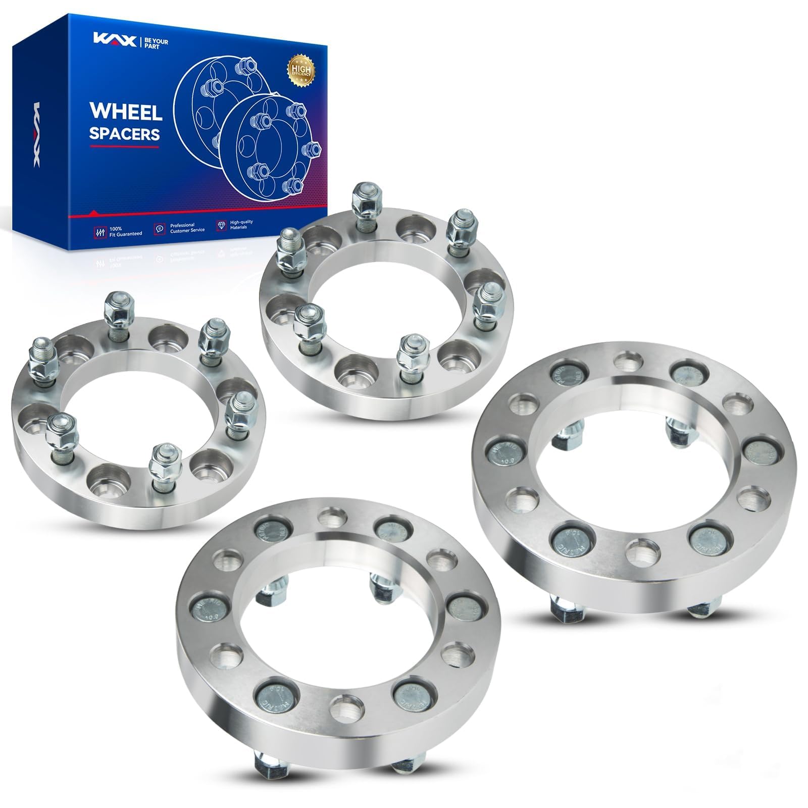 KAX 6x5.5 Lug-Centric Wheel Spacers