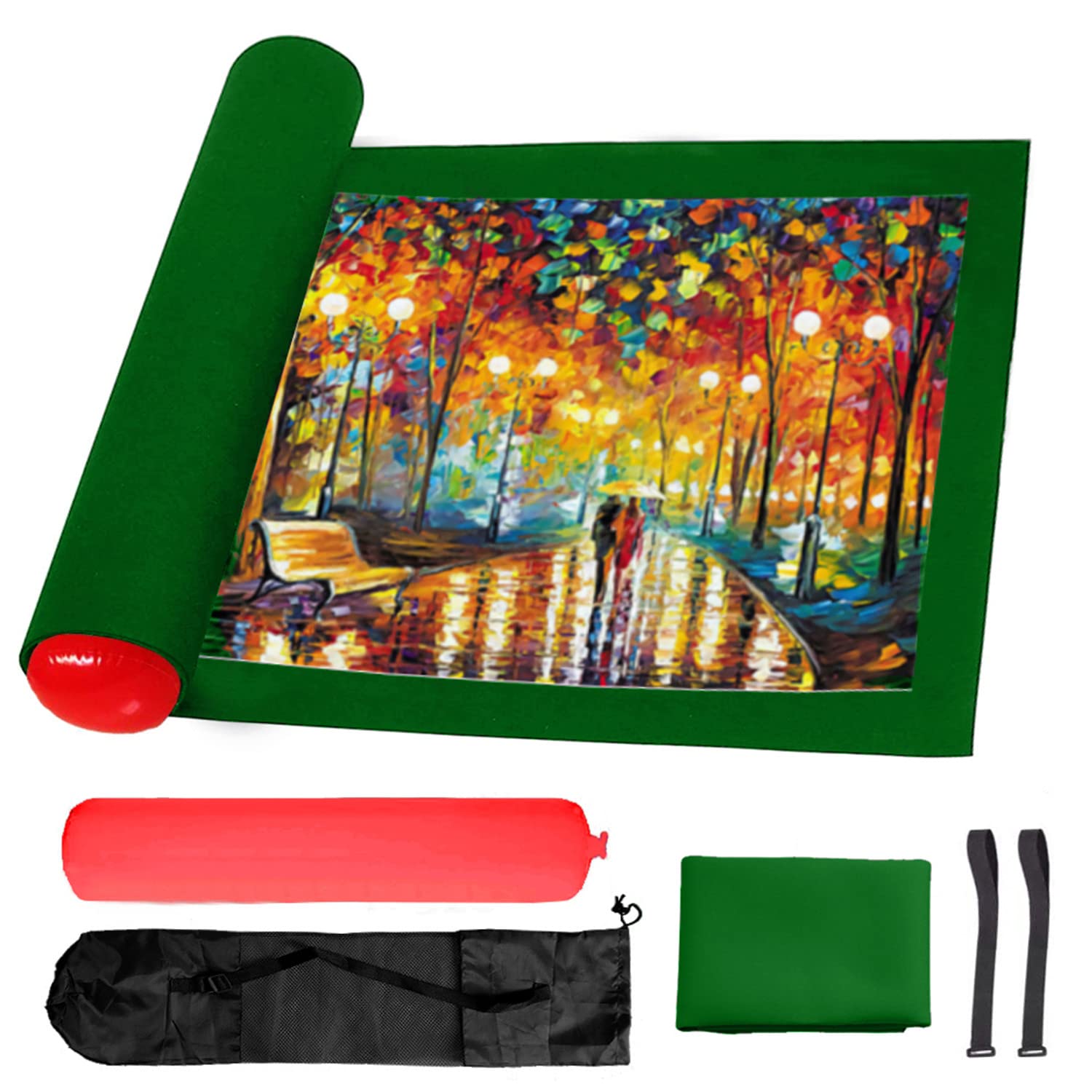 Buy YoBooom Portable Jigsaw Puzzle Roll Up Play Mat Puzzle Saver