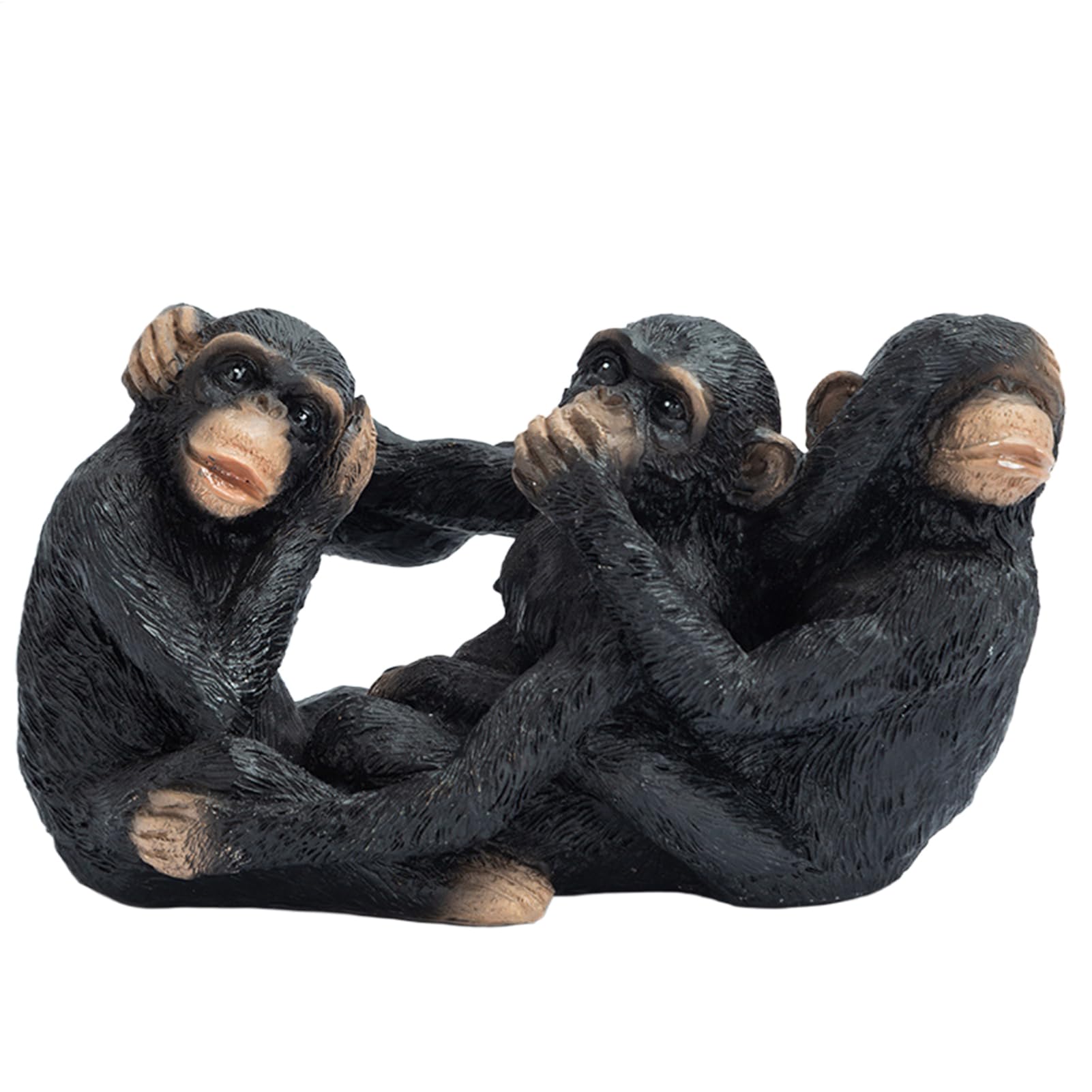 Figurines de singe de jardin pour embellir une étagère ou cour vide