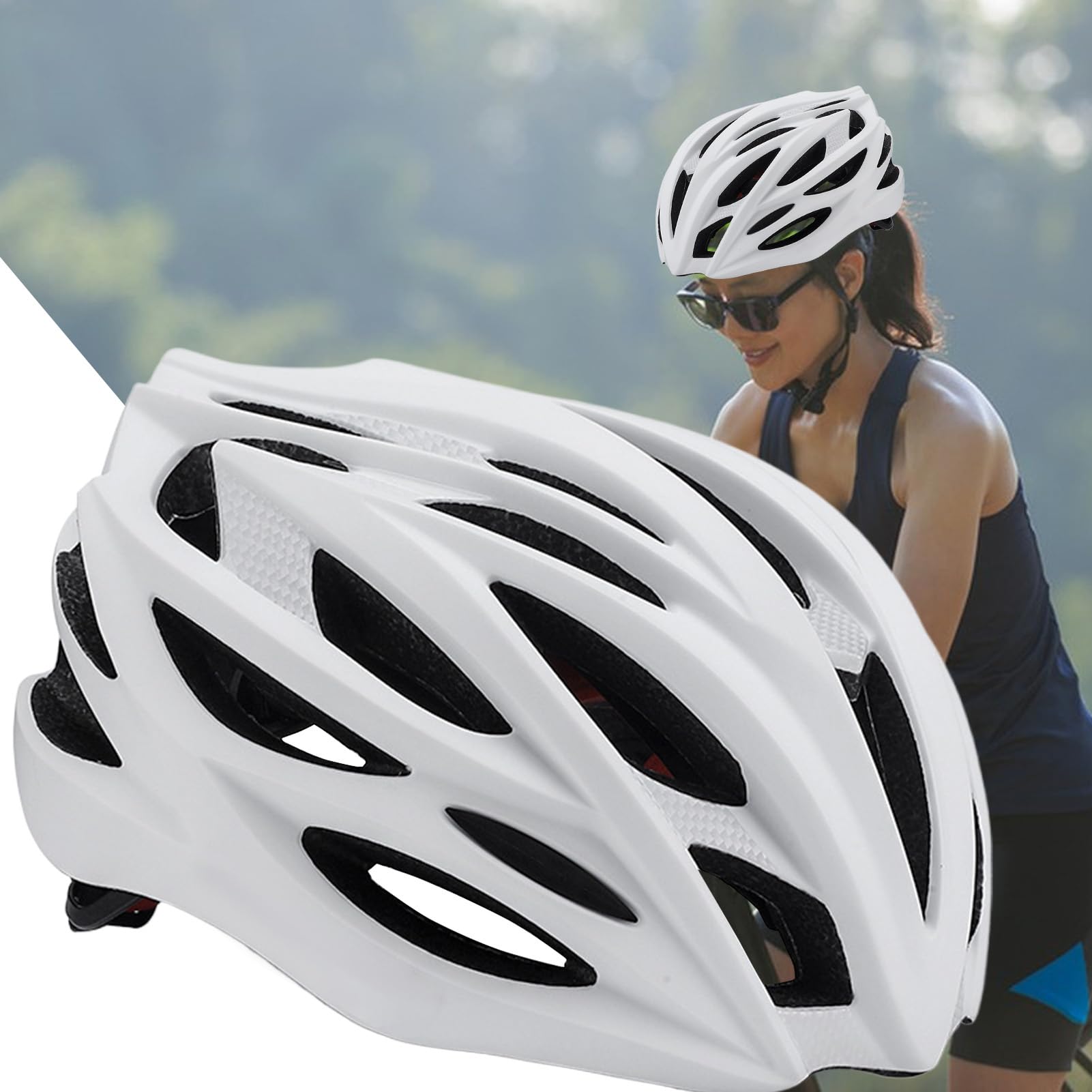Kask rowerowy | Lekki oddychający kask motocyklowy rowerowy, lekkie i wygodne akcesoria rowerowe do sportów na świeżym powietrzu, piesze wycieczki, miejskie wycieczki i podróże