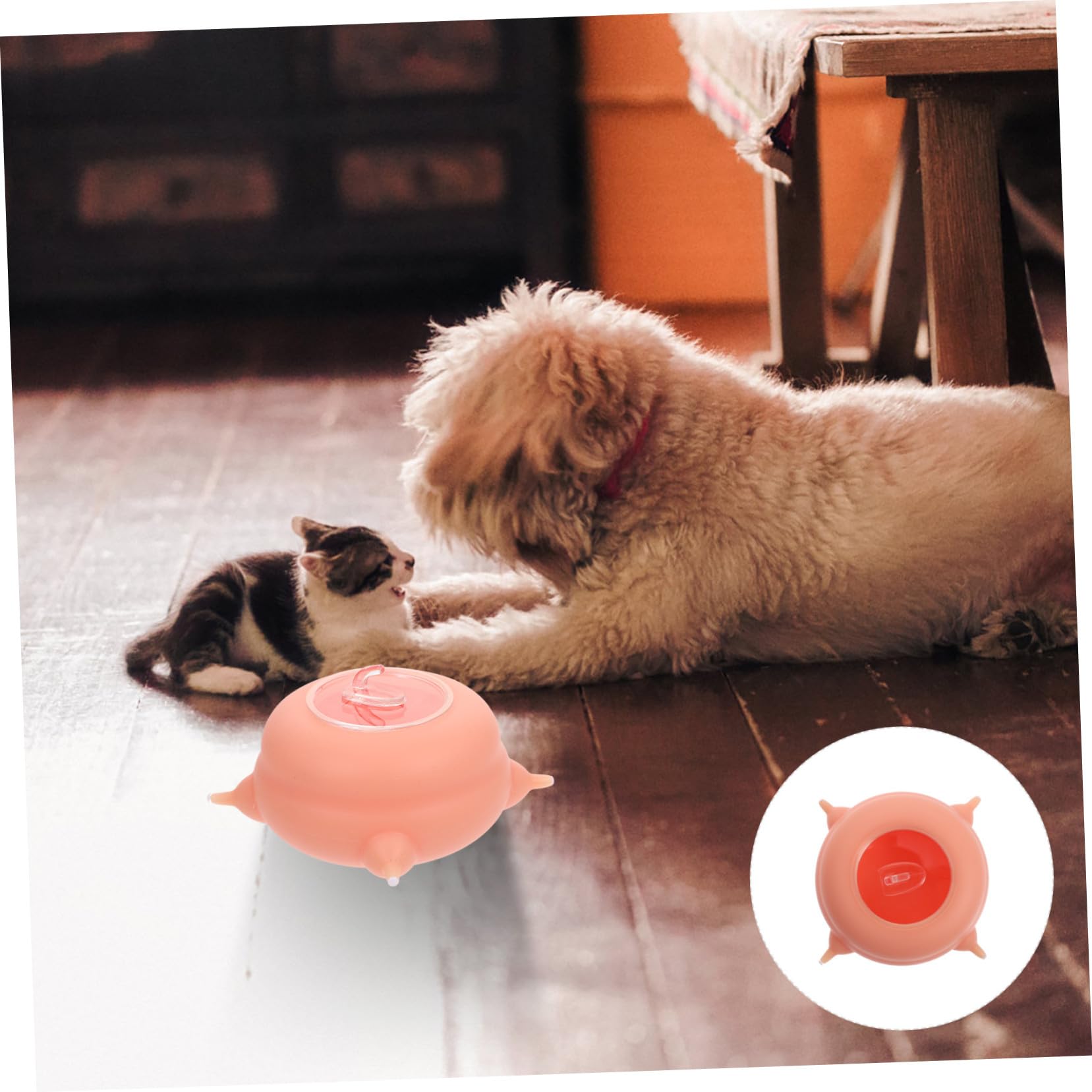 UKCOCO Comedero de Silicona para Mascotas Recién Nacidas, Herramienta de Alimentación para Cachorros y Gatitos, Material y Seguro para Entrenamiento y Alimentación