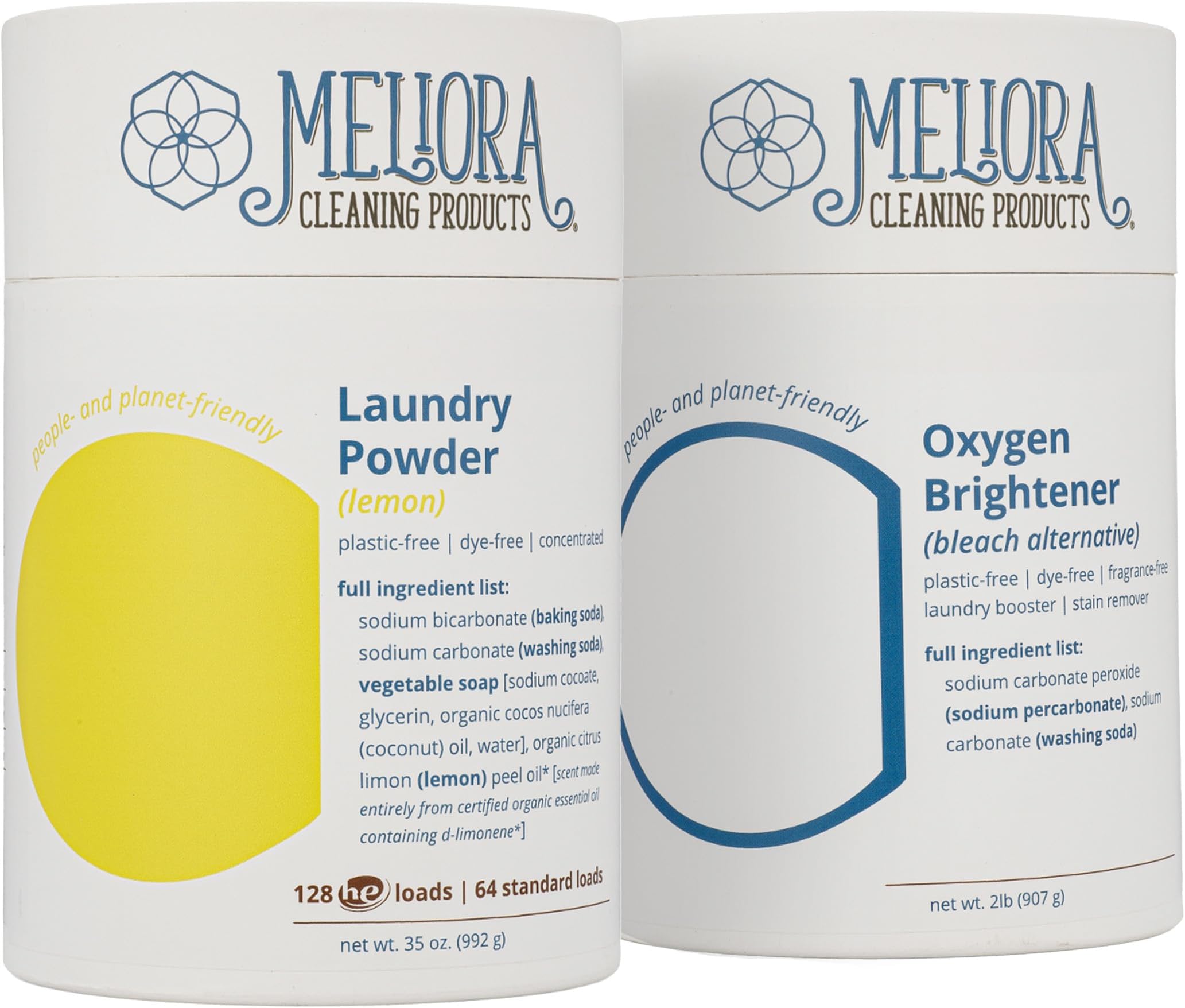 Meliora Laundry Canister Starter Set, Plastic Free