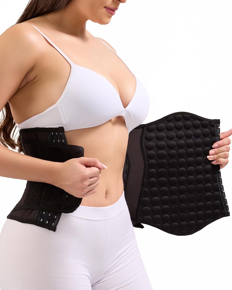 SHAPE CONCEPT Abdominal Binder Post Surgery Post-Liposuction Recovery Garment with Lipo Foam