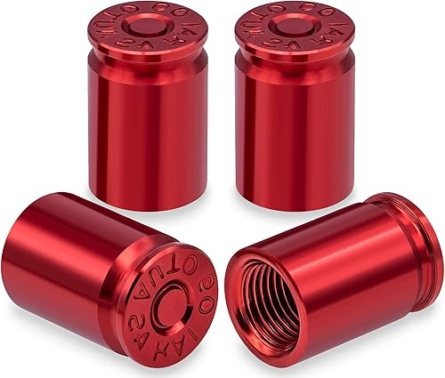 Vista 190 de Tapas de válvula de neumático, aleación de aluminio, anticorrosivas, a prueba de polvo, para automóviles, SUV, camiones, bicicletas, motocicletas