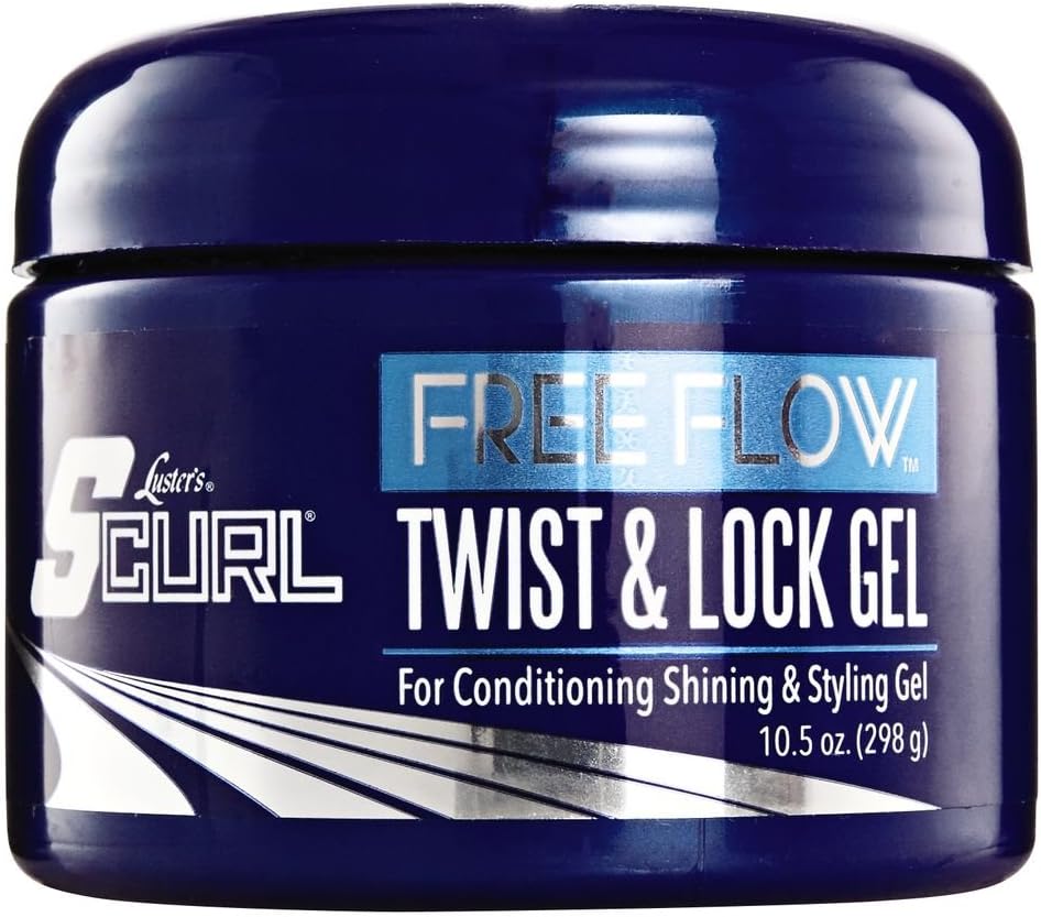 Liphontcta LUSTER'S S CURL FREE FLOW TWIST & LOCK GEL 9.5 OZ