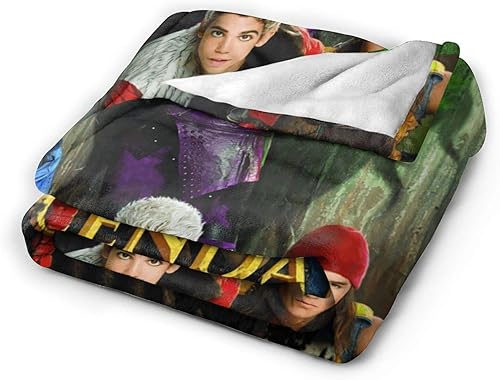 Miniatura 2 de Descenddants - Manta de franela de forro polar para adultos, acogedora manta de microfibra de felpa para todas las estaciones, para hombres, 50 x 40