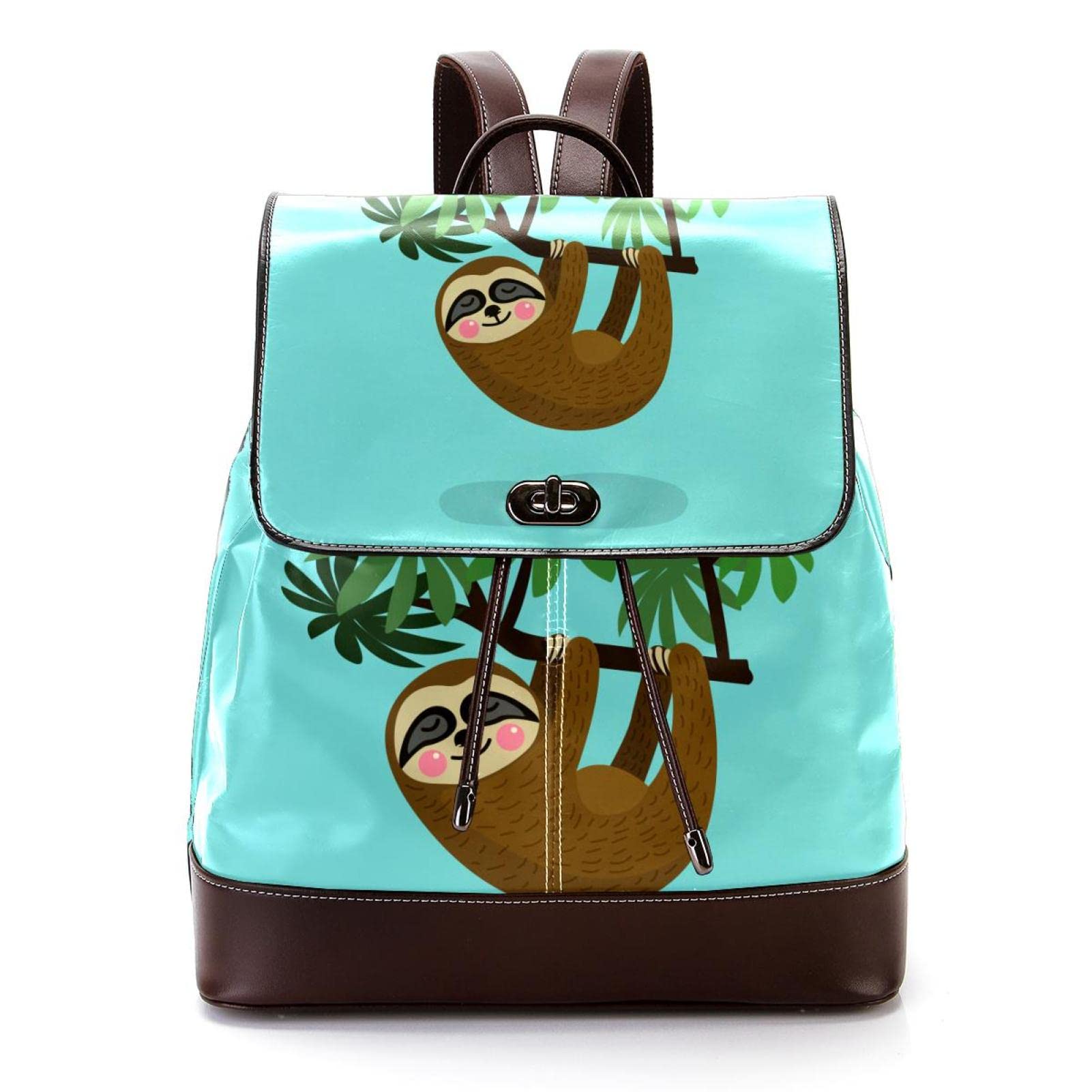 Retro paski boho mini sztuczna skóra plecak torebka, damski plecak torebka torba szkolna, MultiColor 04
