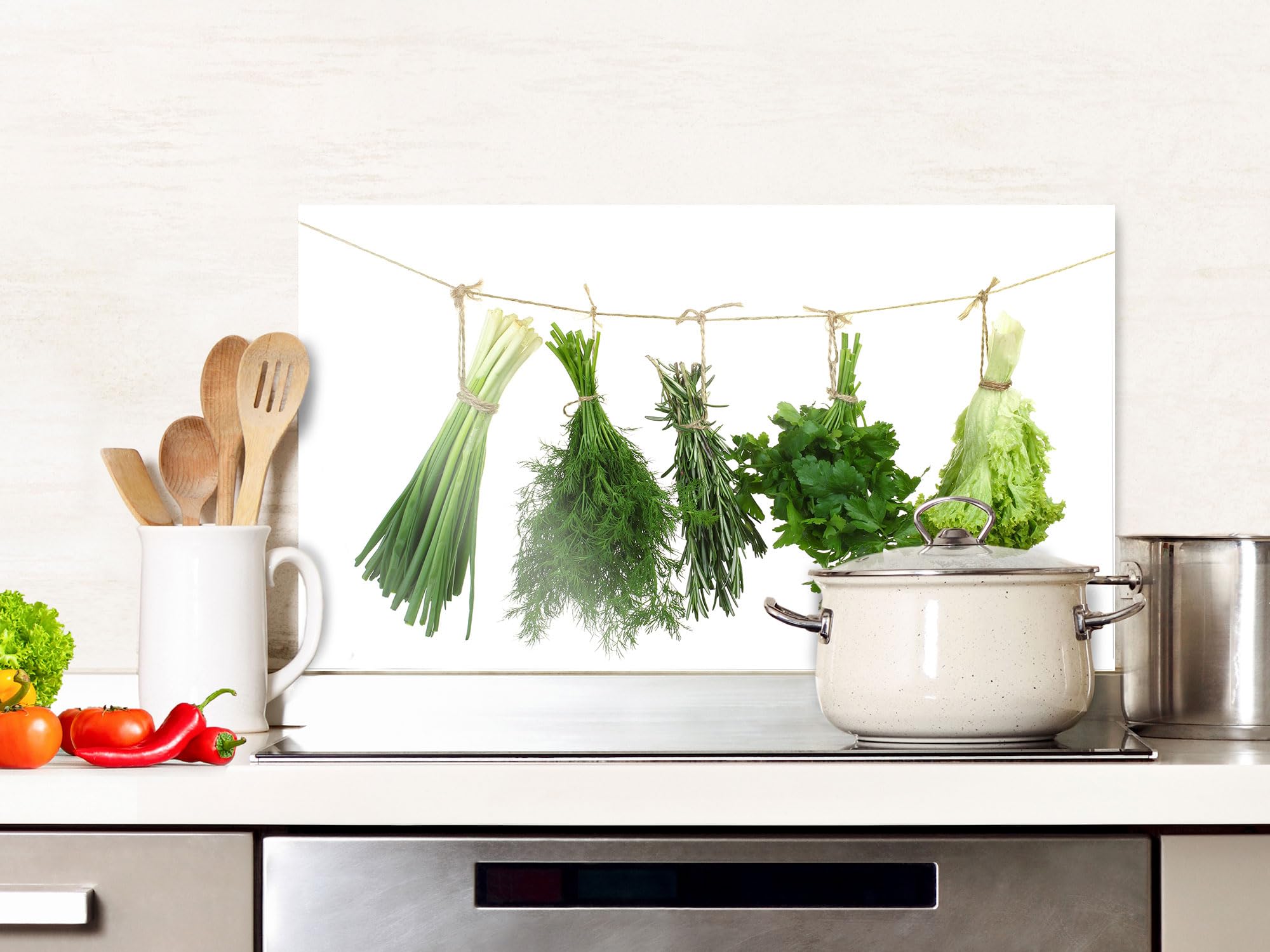 Grazdesign Spritzschutz Küche Glas Guten Appetit M Produktbild-Vorschau 11