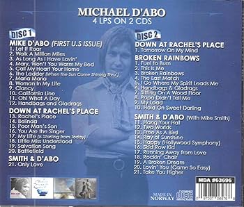 AOR CD マイケル・ダボ/ダウン・アット・レイチェルズ・プレース MS0xODI2LmpwZWc.jpeg