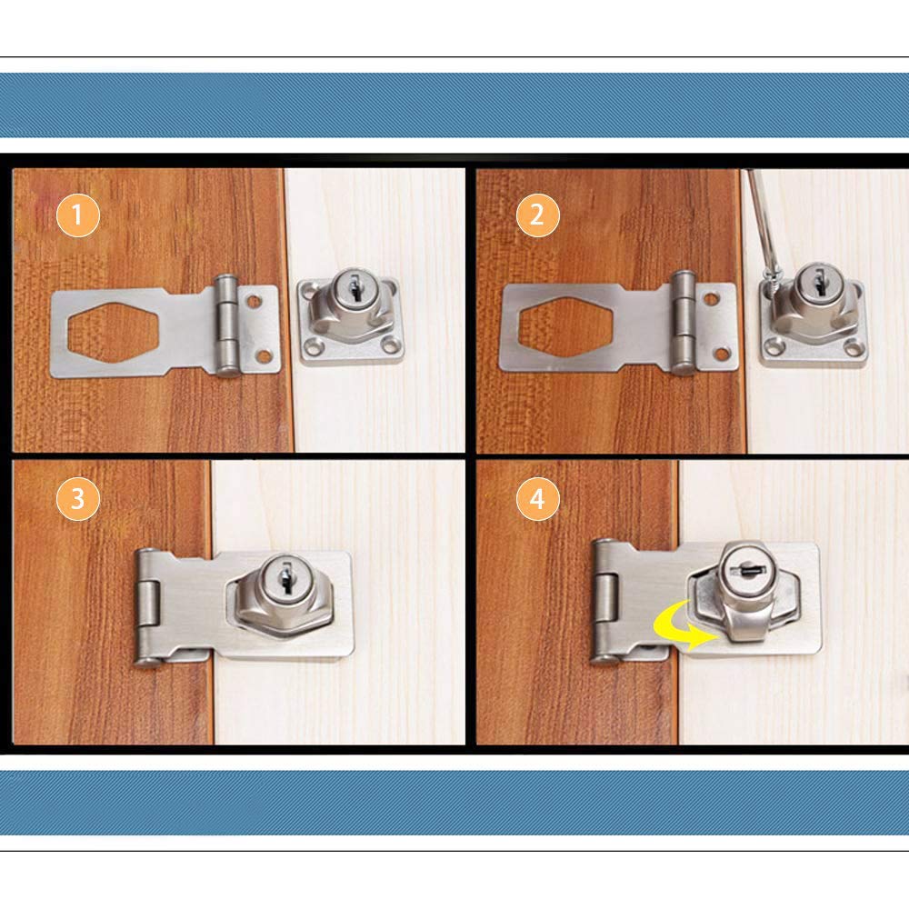 SHINING HOUSE Loquet à Bouton Sans Clé Bouton De Verrouillage Chrome Bouton Boucle Armoire Serrure 6 Pieces 82898751 SHINING HOUSE Loquet à Bouton Sans Clé Bouton De Verrouillage Chrome Bouton Boucle Armoire Serrure 6 Pieces 82898751