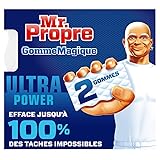 Mr. Propre Gomme Magique Ultra Power, Lot de 2, Élimine les Tâches Tenaces de Crayon, Graisse de...