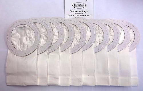 EnviroCare Bolsas de repuesto para aspiradora hechas para adaptarse a las aspiradoras Oreck XL Ironman, paquete de 10