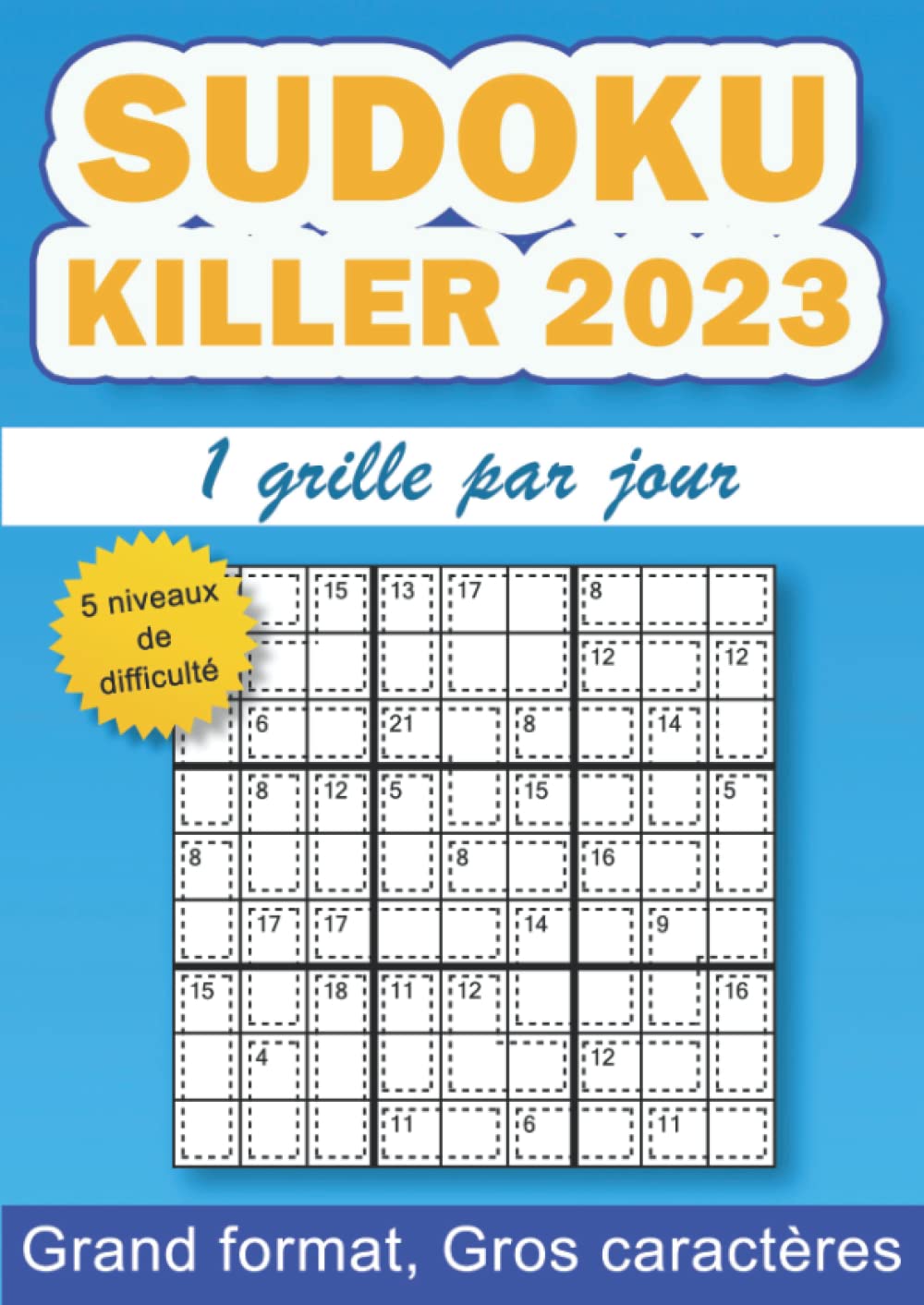 Buy Sudoku Killer 2023, 1 grille par jour 365 grilles de sudoku killer