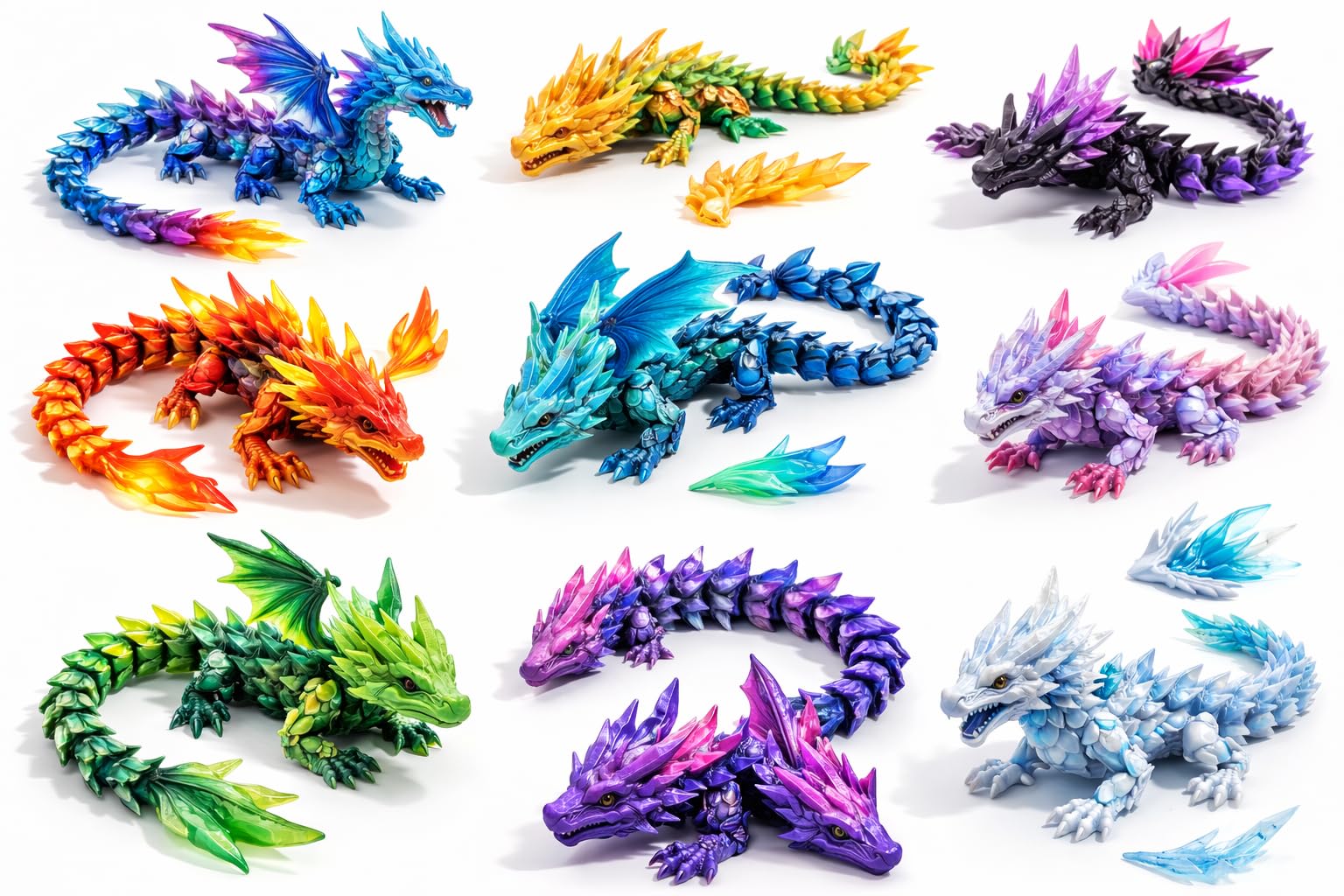 EPUMP Paint Your Own Dragon Lamp Kit with 2 Light Modes（ Rechargeable 1200mAh） - Arts Craft Night Light - Painting Toys Birthday Gifts for Kids Boys Girls Ages 5 6 7 8 9 10 11 12+