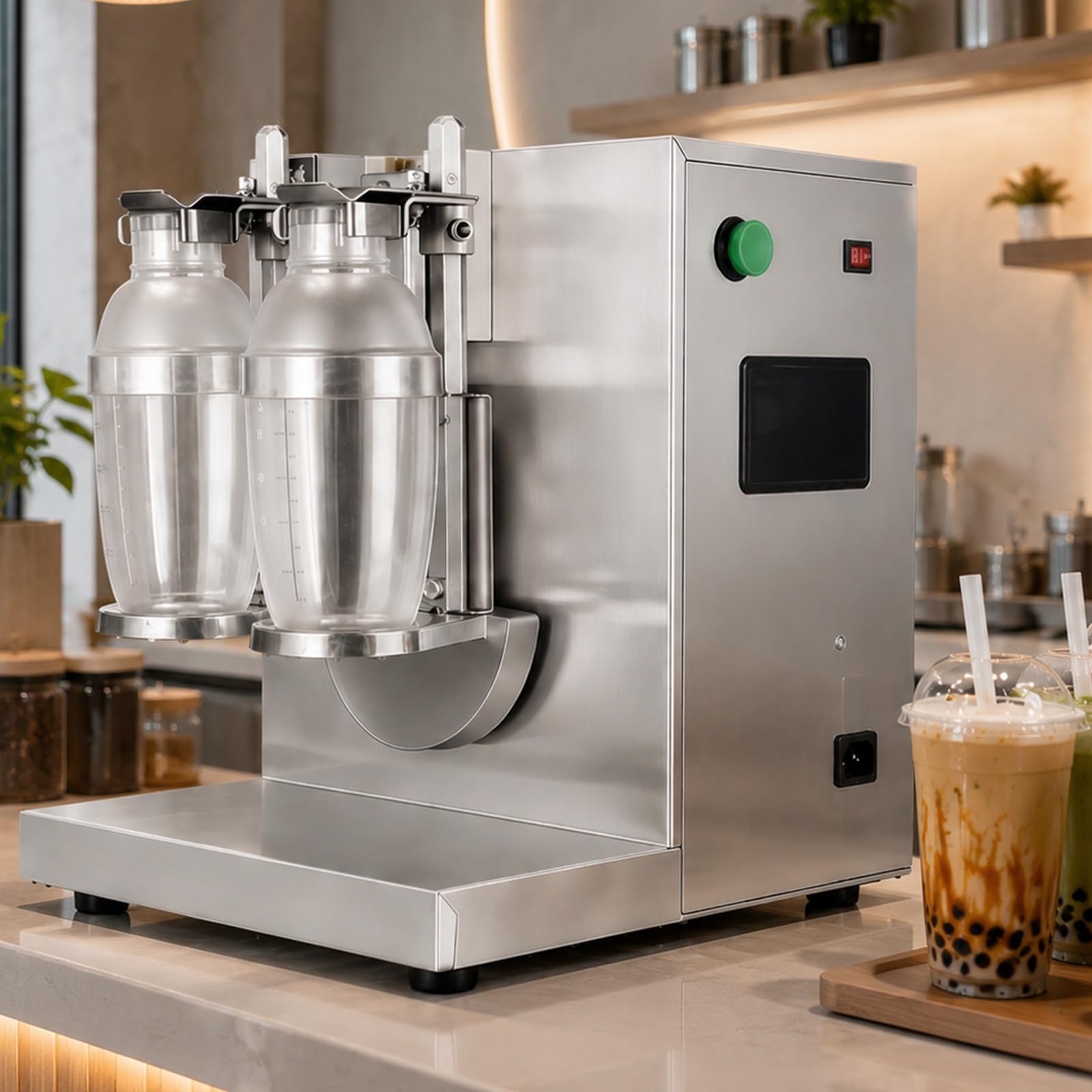 Shaker Automatico per tè al Latte, Mixer Elettrico, 120 W