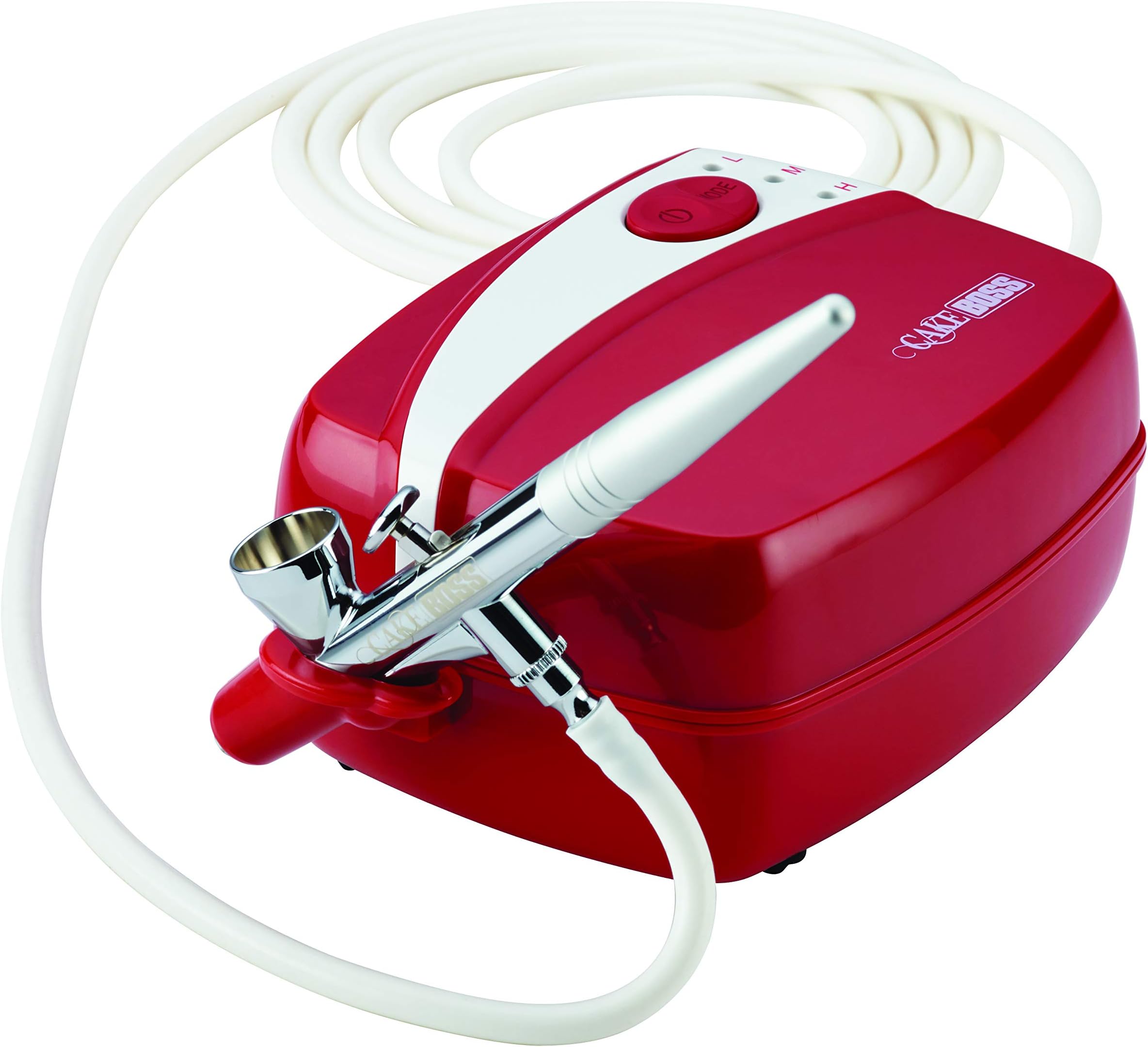 Cake Boss Decorating Tools Airbrushing Kit, Red