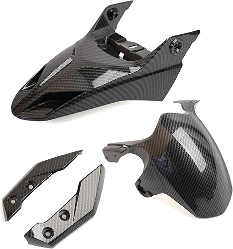 Miniatura 7 de Mokuo Kit de guardabarros delantero de fibra de carbono para motocicleta Honda Grom MSX125 2017-2020