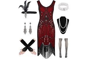 Gatsby Glamour: Embody 1920s Elegance in Our Plus-Size Flapper Dress