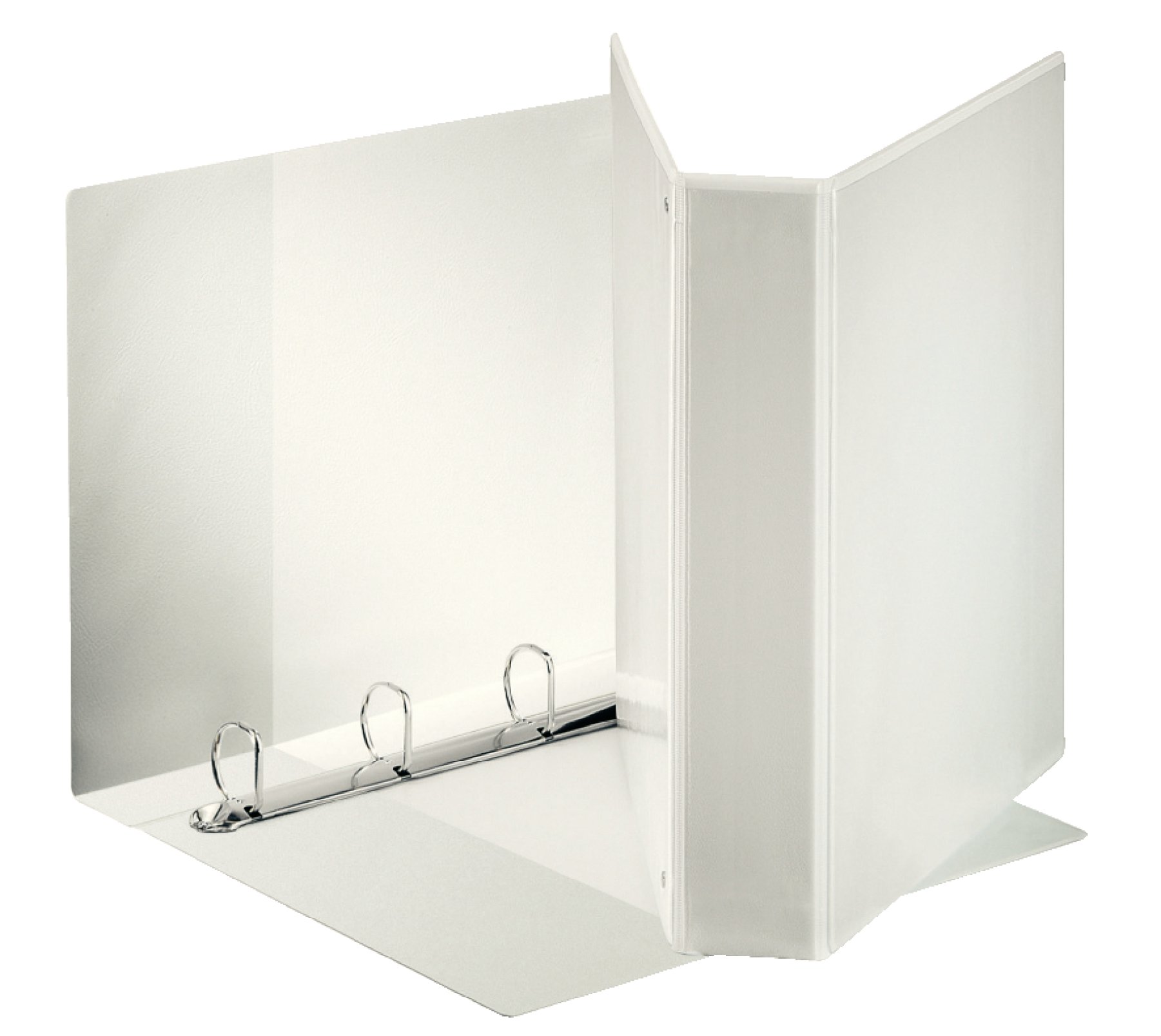 Raccoglitore personalizzabile Display - 4 anelli a D 50 mm - dorso 7,1 cm 22x30 cm - bianco - Esselte - Conf. 12 Pezzi