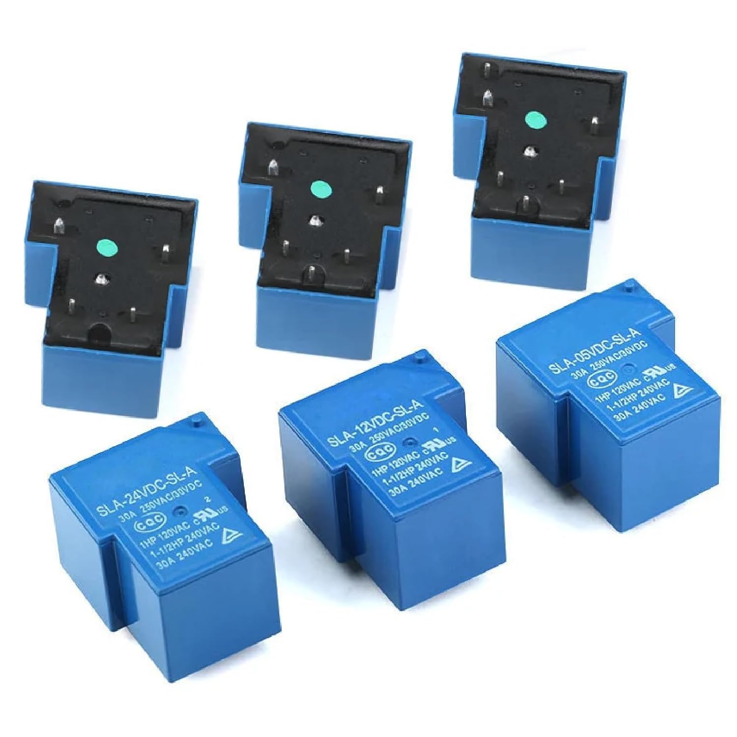 1/5/10Pcs Power Relay SLA-05VDC-SL-A SLA-12VDC-SL-A SLA-24VDC-SL-A -C T90 30A 4/5/6PIN 5V 12V 24V 48V Time Relay (SLA-48VDC-SL-C 6Pin 5 Pcs)