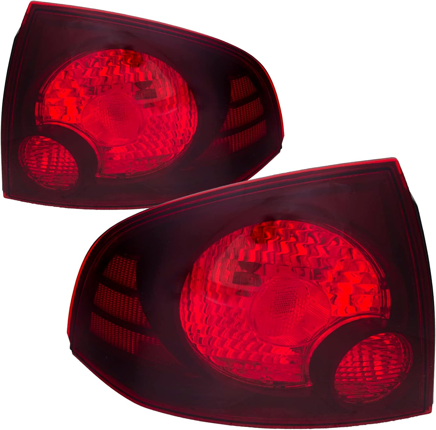 HEADLIGHTSDEPOT Tail Lights Set Left Right Pair Compatible With 2004-2006 Nissan Sentra SE-R/V Spec