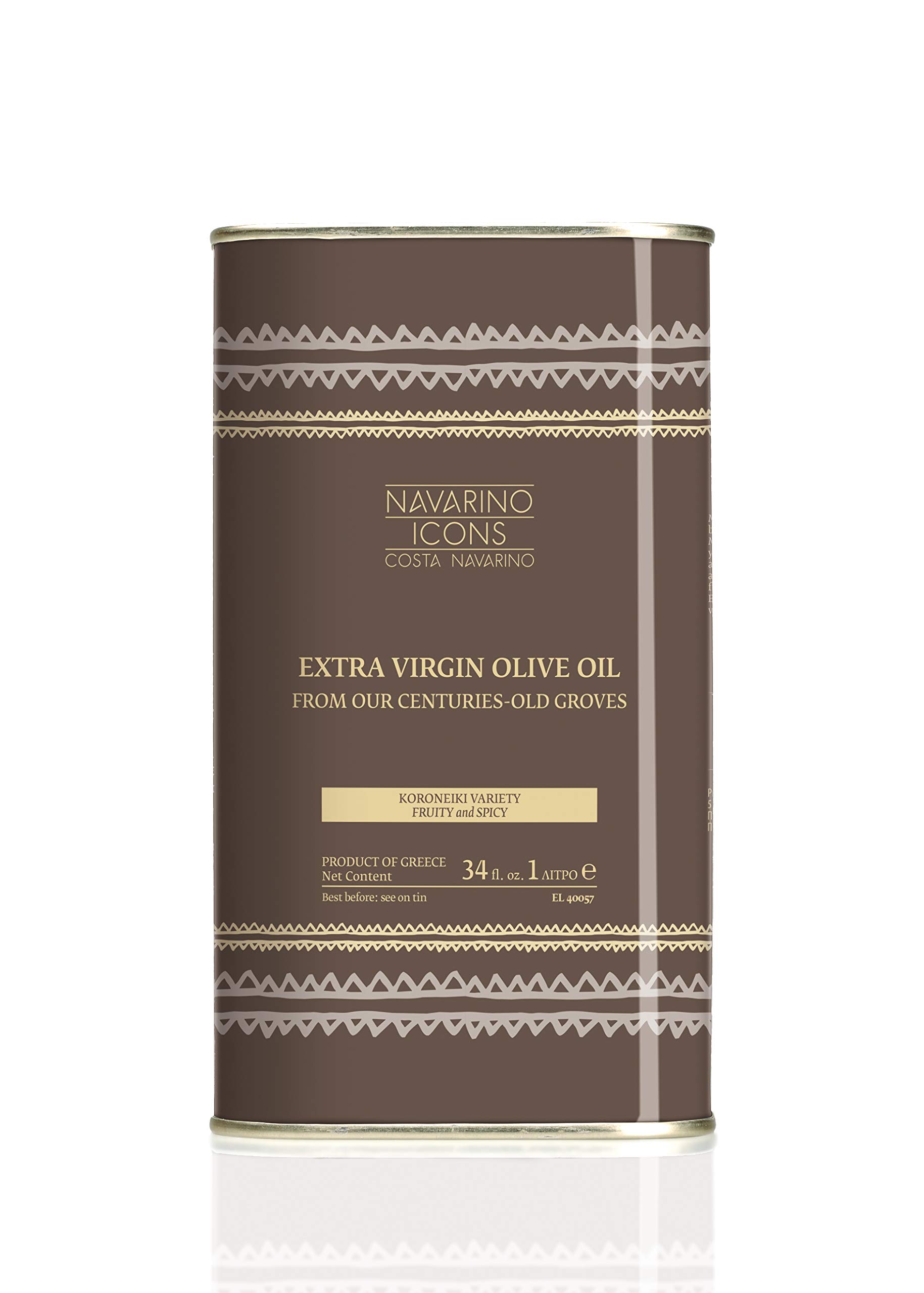 Navarino Icons Olive Oil 1000ml Tin 01.1001.0001