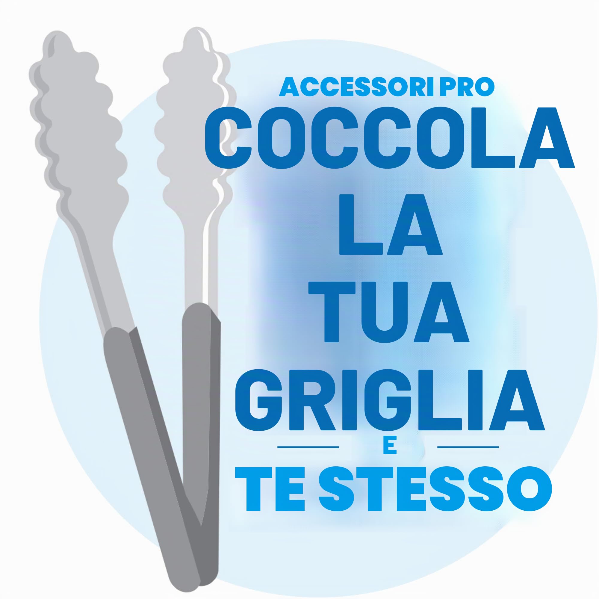 Napoleon Accessori PRO - Set di Attrezzi in Acciaio Inox 3 Pezzi – Premium BBQ Grill Grill Set di Utensili in Acciaio Inox pressofuso, con Pinza, spatola Multifunzione, Pennello da Forno