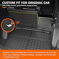 Vista 15 de powoq Fuel Floor Mat Compatible with 2017-2022 Honda CRV Trunk Mat Floor Liner TPE Cargo Mat Replacement for 2017-2022 Honda CRV Accessories